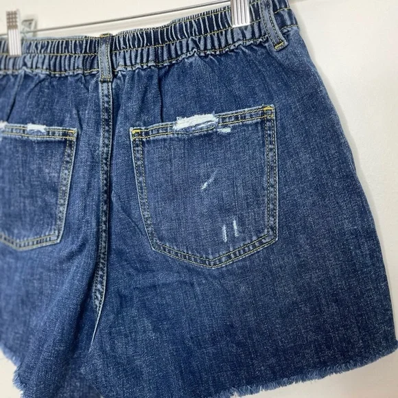 NWT Aerie Daydream Denim Distressed Shorts M - Picture 8 of 13